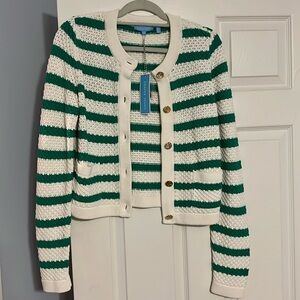Draper James Rita Crewneck Cardigan